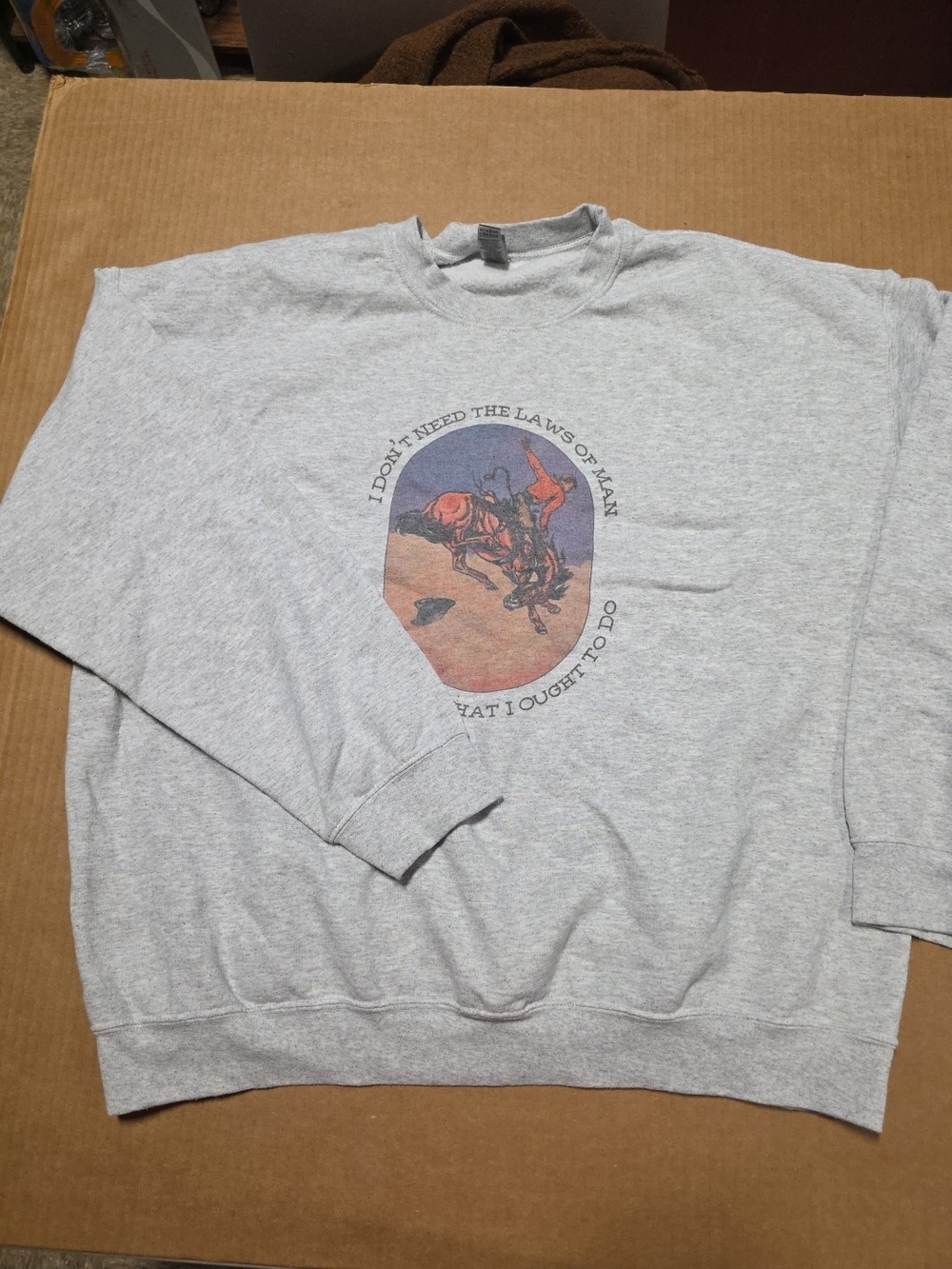 Tyler Childers Triune God Sweatshirt Cotton Unisex XL